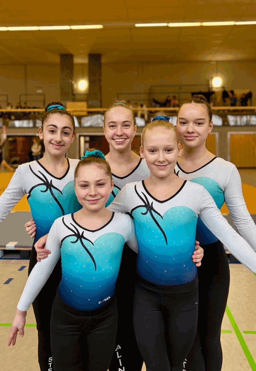 Erfolg beim Bezirksfinale: Unsere Turnerinnen holen den Sieg